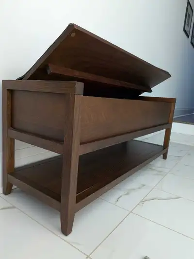 Crate and Barrel Entryway Storage Bench , View more