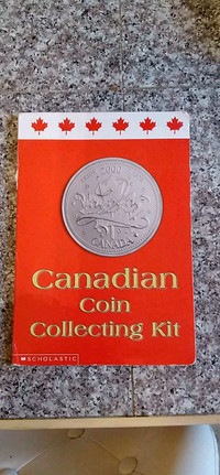 Canadian coin collecting kit 