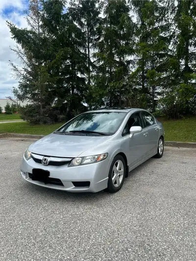 SAFETY CERTIFIED! 2010 Honda Civic Sport 185k km No accidents! Sunroof Black sport seats Winter tire...