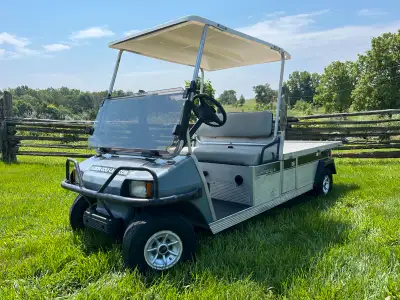 2005 Club Car Carryall 6 Utility Vehicle for sale - New batteries - Factory installed light kit work...
