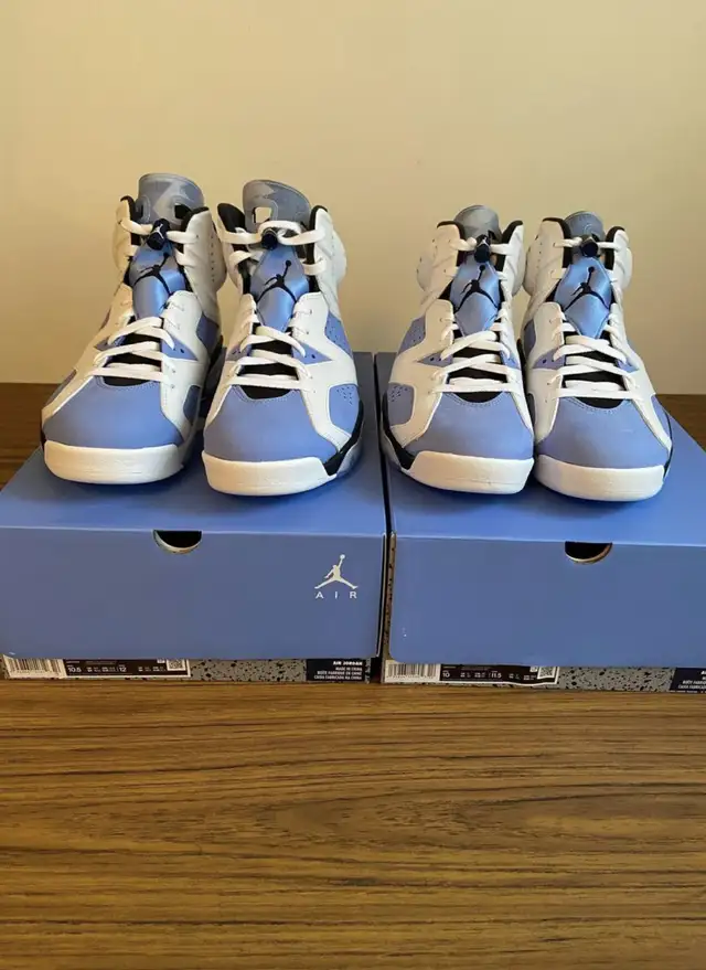 Jordan 6 Retro UNC White  in Men's Shoes in Mississauga / Peel Region - Image 4