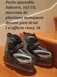 Patins pour enfant description sur chaque photo