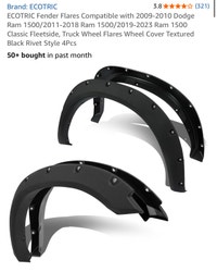 ECOTRIC Fender Flares Dodge Ram 1500 Hamilton Ontario Preview