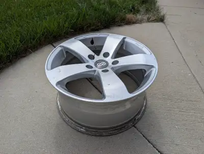 Selling a complete matching set of four genuine Enkei GP5 aluminum alloy wheels. These wheels were o...