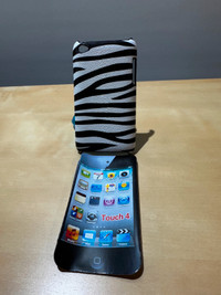 Exian Zebra Pattern Case for iPod Touch 4