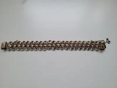 Vintage Gold Filled Charm Bracelet, View more
