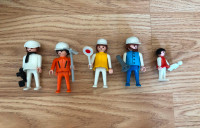 Vintage Playmobil People with accessories