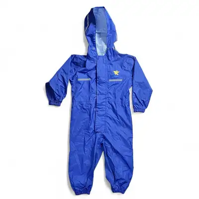 (2T/3T) RainSuit / MudSuit [Splashy] unisex, waterproof, blue, View more