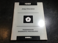 1999 Jeep Cherokee Service Manual XJ Cherokee Limited 4.0L 4x4