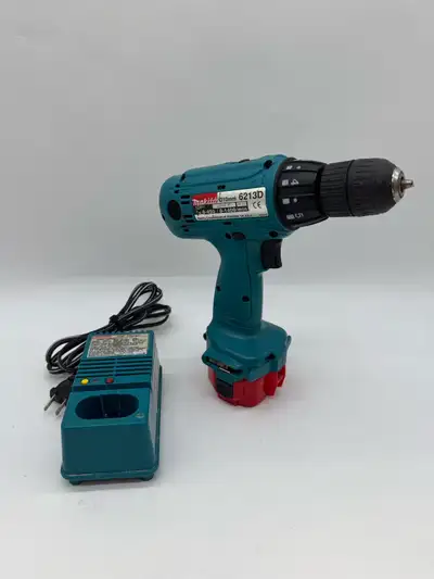 Makita 6213D 12V Cordless Drill Driver Kit w/ Battery & Charger, View more
