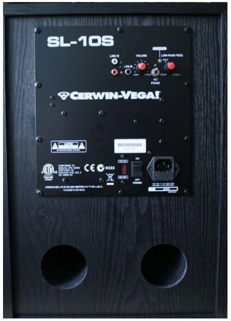 Cerwin-Vega SL-10S    10" Subwoofer - tons of bass in Speakers in Oshawa / Durham Region - Image 3