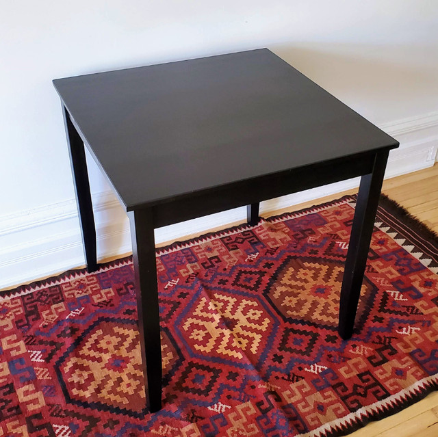 Dining Table, Solid Wood, Ikea LERHAMN Model (As New) save 45