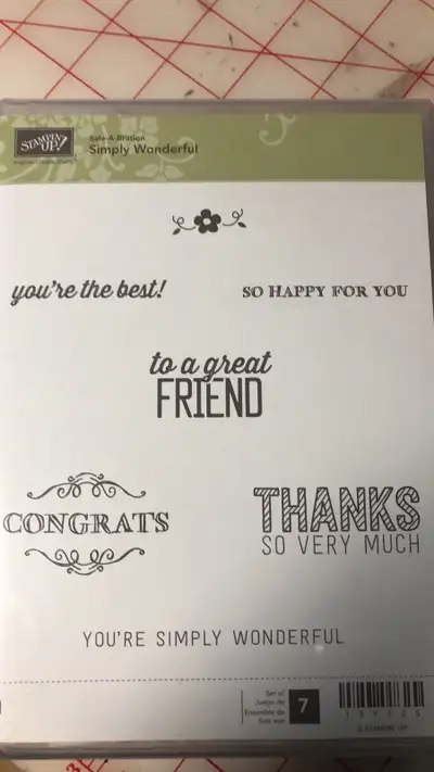 New Stampin up sets wood mount , View more