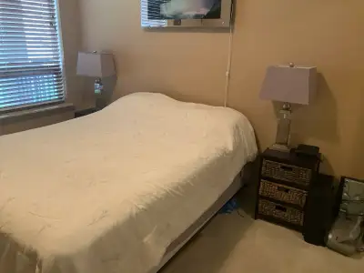 Furnished bedroom, and your own private bathroom & shower &tub. In suite laundry Use of kitchen I ha...