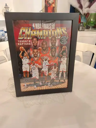 Toronto Raptors championship picture 14x18.5 , View more