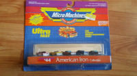 New Carded Galoob Micro Machines American Iron Set No 44