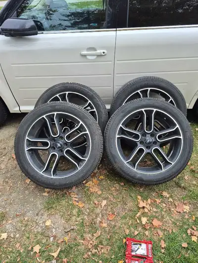 Set of 4 - All Season tires Cooper ProControl (245/50R20) on Rims (5×114.3 mm) with Sensors recently...
