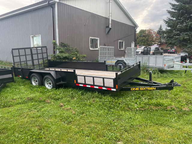 2023 Mennonite Built 7x18 with 12ich removable ramps in Other in Peterborough - Image 3