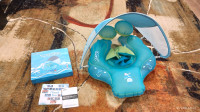 Baby swimming ring XL enhanced edition with roof