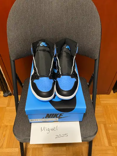 Jordan 1 High UNC Toe PICK UP ONLY-CASH ONLY-NO TRADES/SWAPS Size 10 DS with receipt $270 Tags: Trav...