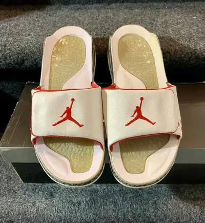 Air Jordan 3 White Cement Slide size 8, View more