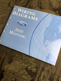 2010 FORD MUSTANG FACTORY WIRING DIAGRAM MANUAL #M1072