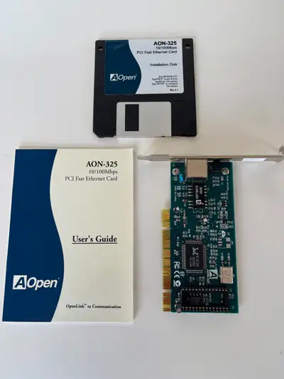 Acer AOpen AON-325 90.18A10.003 10/100Mbps Network Card, View more