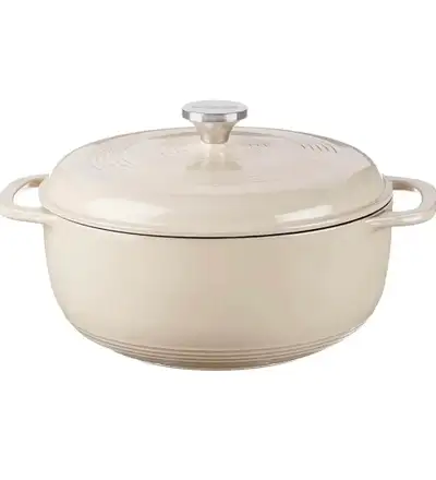 NEW Lodge 7.5qt Enameled Cast Iron Dutch Oven $250 obo, View more