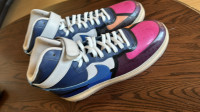 AIR FORCE 1  HIGH ‘07 THUNDER BLUE PINK PRIME SIZE 13