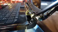 Laptop hinge repair/replacement with Warranty