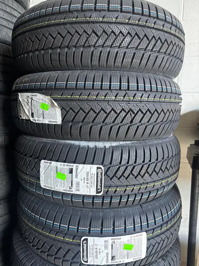 NEW 235/65/R17 Continental Snows– Santa Fe/Odyssey/Sorento/ Edge in Tires & Rims in Oakville / Halton Region - Image 3