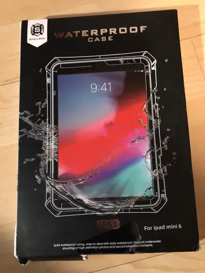 iPad mini 6 case water proof , View more