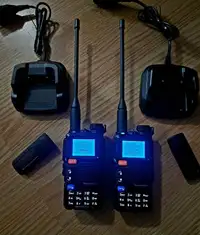 Quansheng UV 5R PLUS(UV-K5) VHF/UHF Ham Air Radio (PAIR)