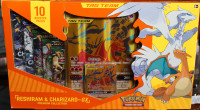 2021 Pokemon Reshiram & Charizard GX Premium Collection Box