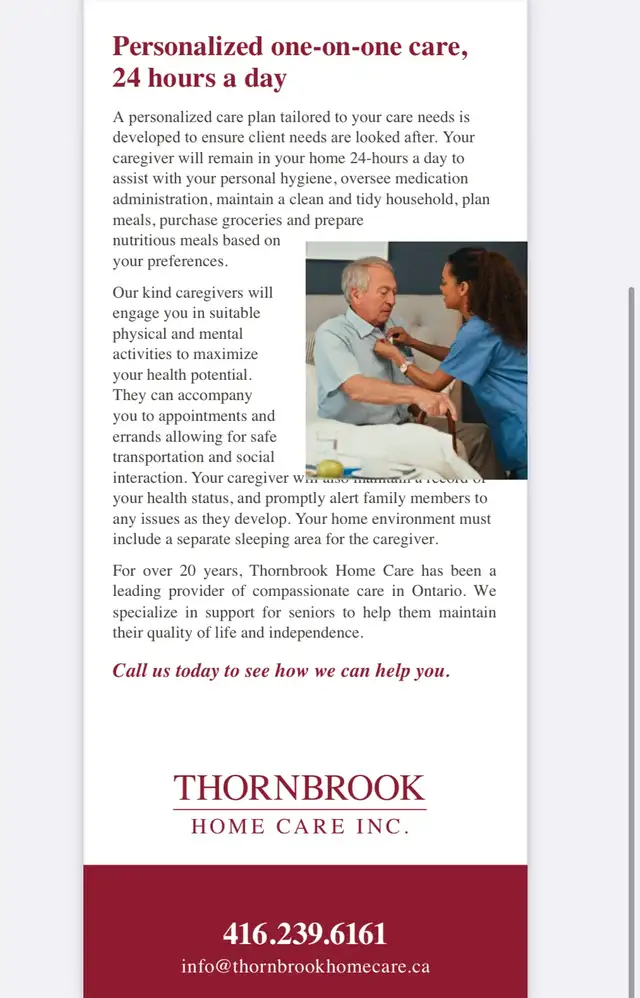 Living in/Live out care services for Seniors at home & hospitals63760464579841121