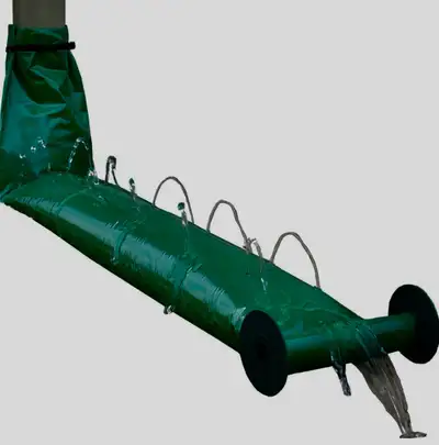 RainXverter - Green Reusable Downspout Extension, View more