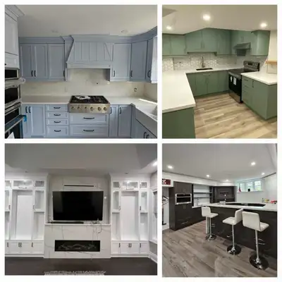 kitchen cabinets quartz countertop floating  vanity , View more