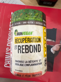Rebound recovery iron vegan 