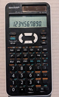 Sharp EL-531XG Advanced DAL scientific calculator
