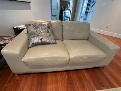 three seater couch and a two seater couch, View more