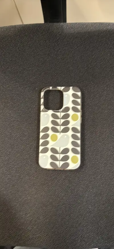 iPhone 12 Pro Silicon case with design by Orla Kiely , View more