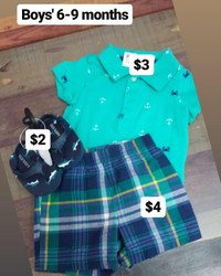 Baby clothes -- great prices!
