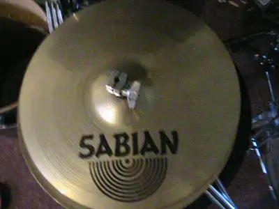 RARE~SABIAN "AA" ~14 "FLAT HATS" NO ISSUES GREAT SOUND!, View more