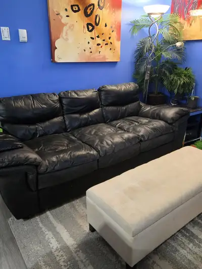 Free Leather couch, View more