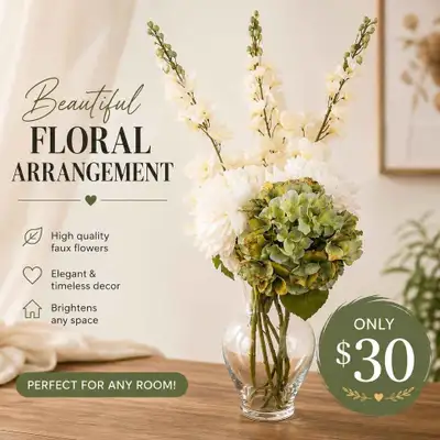 Floral arrangement, View more