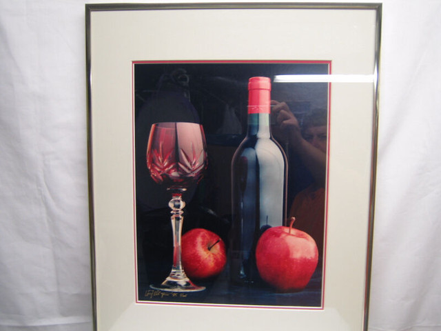 Wine Photograph - framed in Arts & Collectibles in Kawartha Lakes