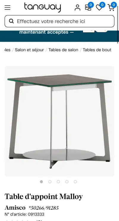 table de salon samisco , View more