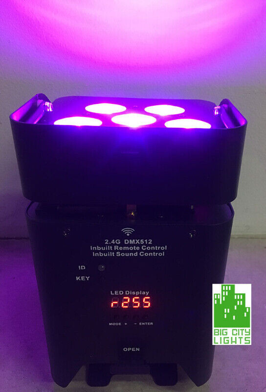 Multicolour LED PAR lights, NEW, Various Models - FREE Shipping! in General Electronics in Regina - Image 4
