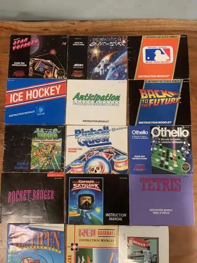 Nintendo Game Manuals , View more