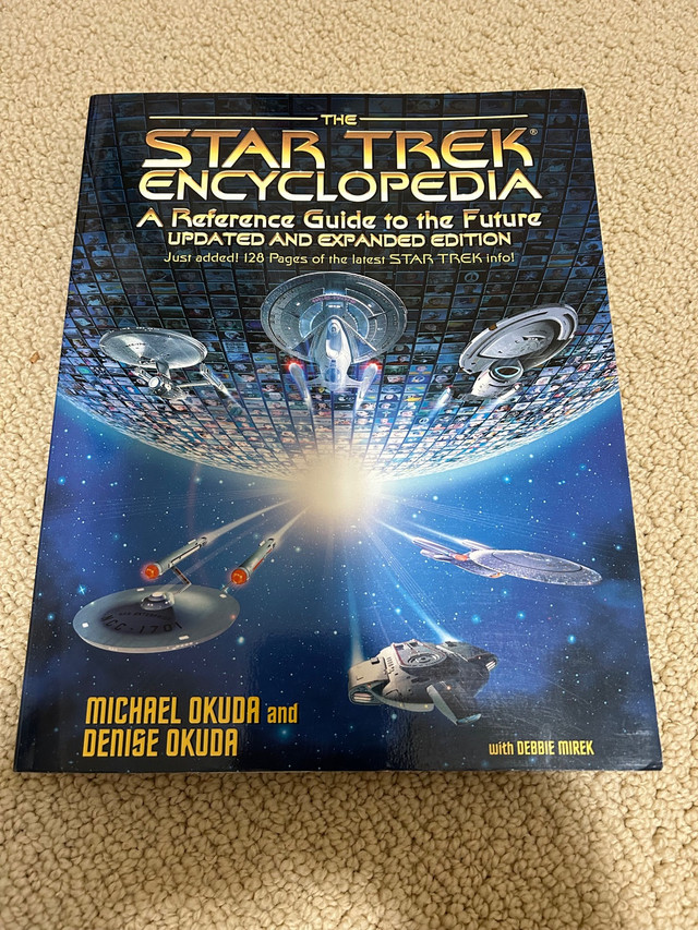 Star Trek Encyclopedia  & Star Trek TOS 365 book in Comics & Graphic Novels in Oakville / Halton Region